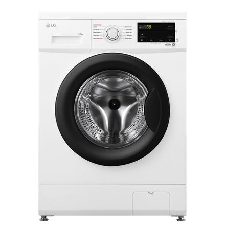 LG | Washing machine | F2J3WSBWE | Energy efficiency class E | Front loading | Washing capacity 6.5 kg | 1200 RPM | Depth 44 cm | Width 60 cm | LED | Steam function | Direct drive | White