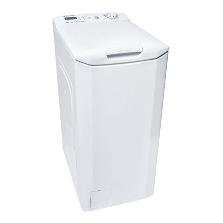 Candy | Washing Machine | CST 26LET/1-S | Energy efficiency class D | Top loading | Washing capacity 6 kg | 1200 RPM | Depth 60 cm | Width 41 cm | Display | LED | NFC | White