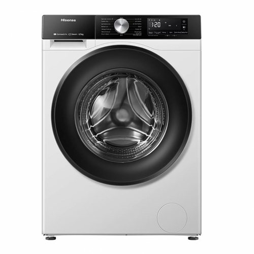 Hisense, 8 kg / 5 kg, sügavus 51 cm, 1400 p/min - Kuivatiga pesumasin / WD3S8043BW3