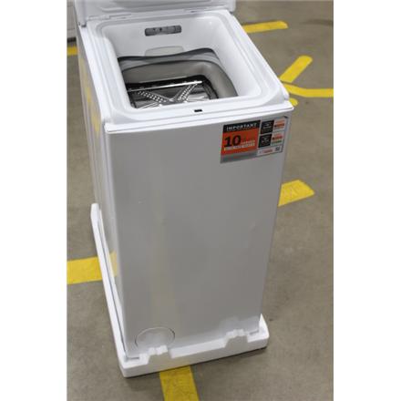 Восстановленный. Indesit Washing machine BTW L60400 EE/N, C, Top loading, Washing capacity 6 kg, 951 RPM, Depth 60 cm, White | INDESIT Washing machine | BTW L60400 EE/N | Energy efficiency class C | Top loading | Washing capacity 6 kg | 951 RPM | Depth 60