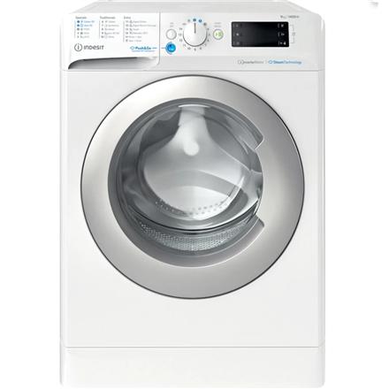 INDESIT | Washing Machine | BWE 91496X WSV EE | Energy efficiency class A | Front loading | Washing capacity 9 kg | 1400 RPM | Depth 63 cm | Width 59.5 cm | Digital | White