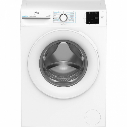 Beko, 7 kg, sügavus 49.6 cm, 1000 p/min - Eestlaetav pesumasin / BM3WFSU37013WW