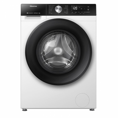 Hisense, 8 kg, sügavus 48 cm, 1400 p/min - Eestlaetav pesumasin / WF3S8043BW