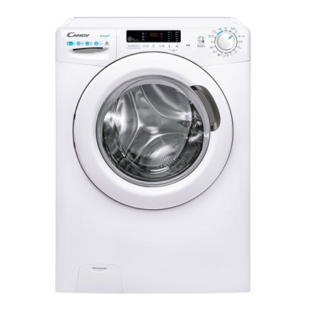 Candy | Washing Machine with Dryer | CSWS 4852DWE/1-S | Energy efficiency class C | Front loading | Washing capacity 8 kg | 1400 RPM | Depth 53 cm | Width 60 cm | Display | LCD | Drying system | Drying capacity 5 kg | Steam function | Near Field