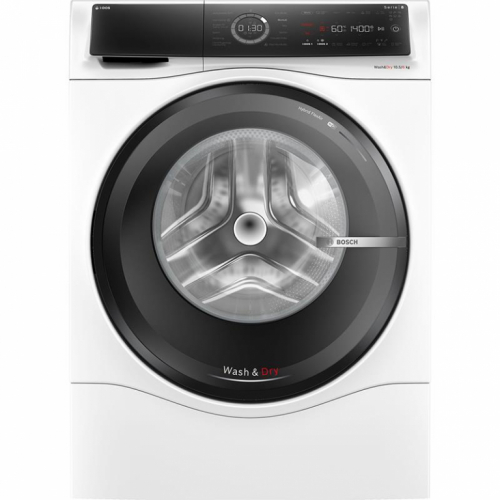 Bosch, Seeria 8, i-Dos, 10.5 kg/6 kg, sügavus 62.2 cm, 1400 p/min - Kuivatiga pesumasin / WNC254A0SN