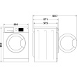 Eestlaetav pesumasin Whirlpool FFL7259WEE