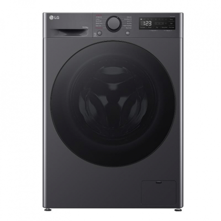 LG, 10 kg / 6 kg, sügavus 56,5 cm, 1400 p/min, must - Kuivatiga pesumasin / F4DR510S2M.AMBQPMR