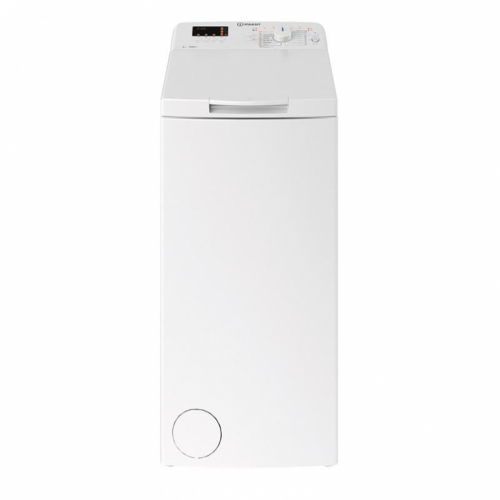 Indesit, 6 kg, sügavus 60 cm, 1000 p/min - Pealtlaetav pesumasin / BTWS60400EU/N