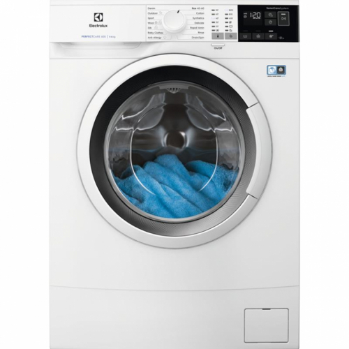 Electrolux SensiCare, 4 kg, sügavus 37,2 cm, 1000 p/min - Eestlaetav pesumasin / EW6SM404W