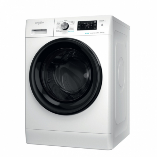 WHIRLPOOL Washing machine - Dryer FFWDB 864349 BV EE, 1400 rpm, Energy class D, 8kg - 6kg, Depth 54 cm, Inverter motor, Steam Refresh