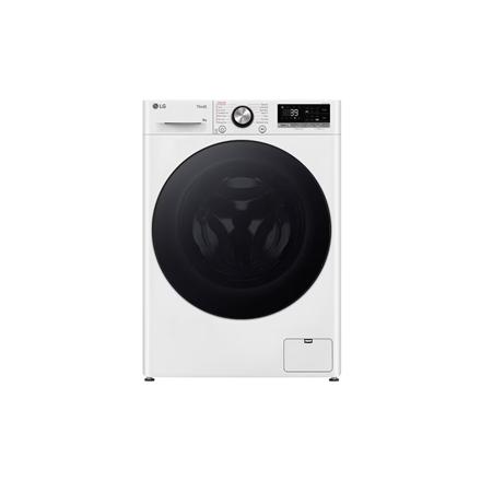 LG | Washing machine | F2WR709S2W | Energy efficiency class A-10% | Front loading | Washing capacity 9 kg | 1200 RPM | Depth 47.5 cm | Width 60 cm | LED | Steam function | Direct drive | Wi-Fi | White