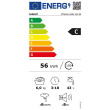 INDESIT | Washing machine | MTWSA 61294 WK EE | Energy efficiency class C | Front loading | Washing capacity 6 kg | 1151 RPM | Depth 42.5 cm | Width 59.5 cm | Display | Big Digit | White