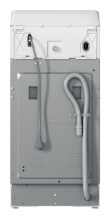 WHIRLPOOL Top load  Washing machine TDLR 6040S EU/N, 6 kg, 1000 rpm, Energy class C, Depth 60 cm