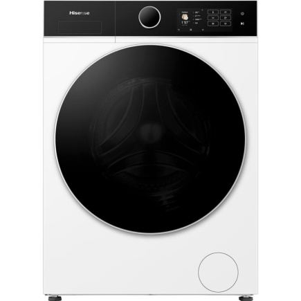 Hisense, 8 kg, sügavus 47 cm, 1400 p/min - Eestlaetav pesumasin / WF5I8043BWF