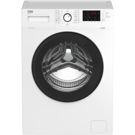 Beko, 6 kg, sügavus 40 cm, 1000 p/min - Eestlaetav pesumasin / WUE6512BA