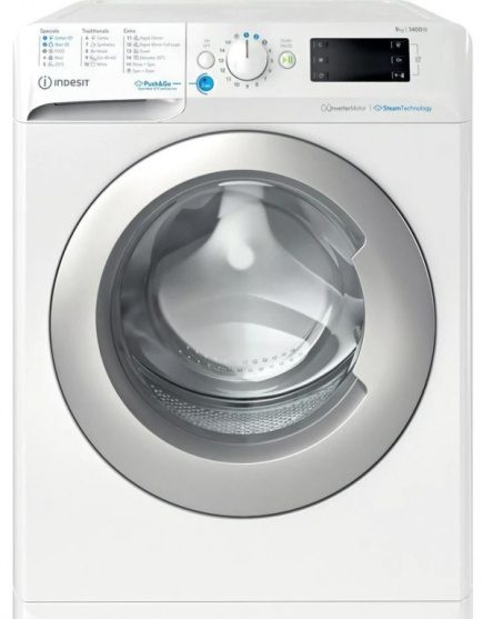 Eestlaetav pesumasin Indesit BWE91496XWSVEE