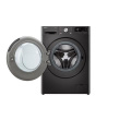 LG Washing Machine with Dryer | F4DR711S2BA | Energy efficiency class A/D | Front loading | Washing capacity 11 kg | 1400 RPM | Depth 57 cm | Width 60 cm | Display | TFT | Drying system | Drying capacity 6 kg | Steam function | Direct drive | Wi-Fi |