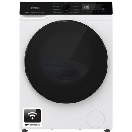 Gorenje Washing Machine with Dryer | WD2PA964ADW | Energy efficiency class A/D | Front loading | Washing capacity 9 kg | 1400 RPM | Depth 55 cm | Width 60 cm | Display | LED | Drying system | Drying capacity 6 kg | Steam function | Wi-Fi | White