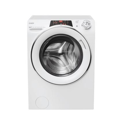 Candy Washing Machine with Dryer | ROW41494DWMCT-S | Energy efficiency class A/F | Front loading | Washing capacity 14 kg | 1400 RPM | Depth 67 cm | Width 60 cm | Display | Digit | Drying system | Drying capacity 9 kg | Steam function | White