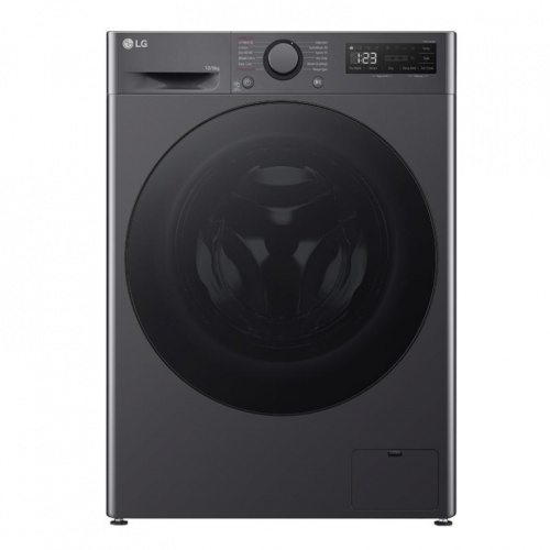 LG, 10 kg / 6 kg, sügavus 56,5 cm, 1400 p/min, must - Kuivatiga pesumasin / F4DR510S2M.AMBQPMR