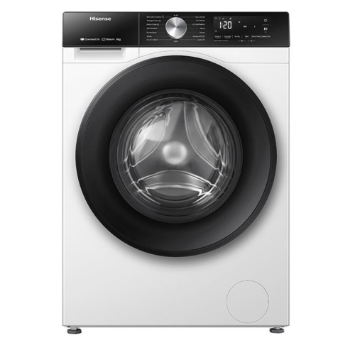 Hisense, 8 kg, sügavus 51 cm, 1400 p/min - Eestlaetav pesumasin / WF3S8043BW3