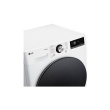 LG | Washing Machine | F4WR711S2W | Energy efficiency class A - 10% | Front loading | Washing capacity 11 kg | 1400 RPM | Depth 55.5 cm | Width 60 cm | Display | LED | Steam function | Direct drive | Wi-Fi | White