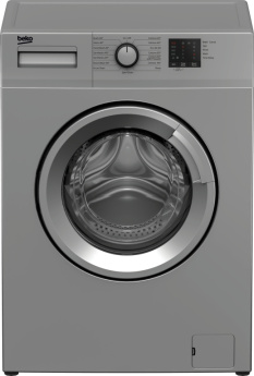 BEKO Washing machine WUE6511SS, 6 kg, 1000 rpm, Energy class D, Depth 44 cm, Inverter motor, Grey