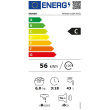 INDESIT | Washing Machine | MTWSA 61294 W EE | Energy efficiency class C | Front loading | Washing capacity 6 kg | 1200 RPM | Depth 42.5 cm | Width 59.5 cm | Display | LED | White