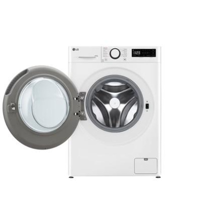LG Washing machine with dryer | F2DR508S1W | Energy efficiency class A-10%/E | Front loading | Washing capacity 8 kg | 1200 RPM | Depth 48 cm | Width 60 cm | Display | LED | Drying system | Drying capacity 5 kg | Steam function | Белый