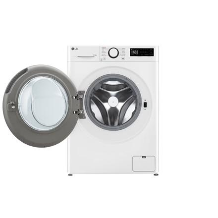LG Washing machine with dryer | F2DR508S1W | Energy efficiency class A-10%/E | Front loading | Washing capacity 8 kg | 1200 RPM | Depth 48 cm | Width 60 cm | Display | LED | Drying system | Drying capacity 5 kg | Steam function | Белый
