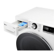 LG Washing machine | F2WR708S3W | Energy efficiency class A | Front loading | Washing capacity 8 kg | 1200 RPM | Depth 48 cm | Width 60 cm | Display | LED | Steam function | Direct drive | Wi-Fi | Valge