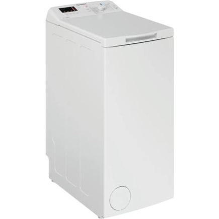 INDESIT | Washing machine | BTW S60400 EU/N | Energy efficiency class C | Top loading | Washing capacity 6 kg | 951 RPM | Depth 60 cm | Width 40 cm | Valge