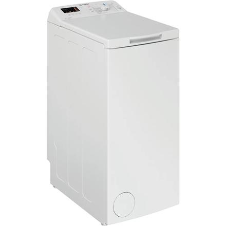 INDESIT | Washing machine | BTW S60400 EU/N | Energy efficiency class C | Top loading | Washing capacity 6 kg | 951 RPM | Depth 60 cm | Width 40 cm | Valge