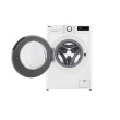 LG | Washing machine | F2WR508SWW | Energy efficiency class A-10% | Front loading | Washing capacity 8 kg | 1200 RPM | Depth 47.5 cm | Width 60 cm | Display | LED | Steam function | Direct drive | Valge