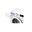 LG | Washing machine | F2WR508SWW | Energy efficiency class A-10% | Front loading | Washing capacity 8 kg | 1200 RPM | Depth 47.5 cm | Width 60 cm | Display | LED | Steam function | Direct drive | Valge