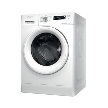 Whirlpool Washing machine | FFS 7469 W EE | Energy efficiency class A | Front loading | Washing capacity 7 kg | 1400 RPM | Depth 57.5 cm | Width 59.5 cm | Display | LED | Valge
