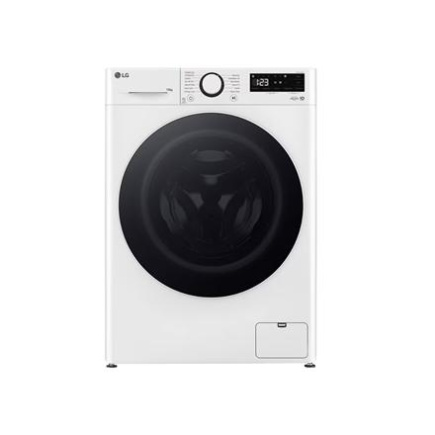 LG Washing machine | F4WR510S0W | Energy efficiency class A-10% | Front loading | Washing capacity 10 kg | 1400 RPM | Depth 57 cm | Width 60 cm | Display | LED | Steam function | Direct drive | Valge
