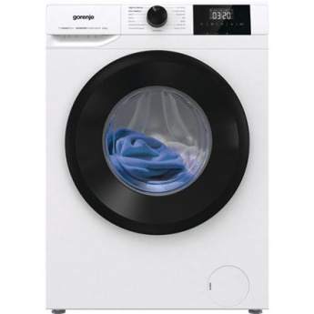 Gorenje Washing machine | W3NGPI72SBS | Energy efficiency class B | Front loading | Washing capacity 7 kg | 1200 RPM | Depth 43.5 cm | Width 59.5 cm | Display | LCD | Steam function