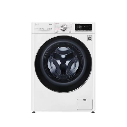 LG Washing machine with dryer | F2DV5S8S2E | Energy efficiency class C/E | Front loading | Washing capacity 8.5 kg | 1200 RPM | Depth 48 cm | Width 60 cm | Display | LED | Drying system | Drying capacity 5 kg | Steam function | Direct drive | Wi-Fi |