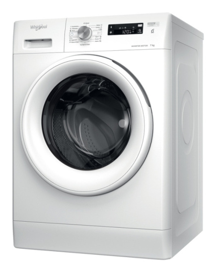 WHIRLPOOL Washing machine FFS 7469 W EE, 7 kg, 1400 rpm, Energy class A, Depth 57.5 cm WHIRLPOOL Washing machine FFS 7469 W EE, 7 kg, 1400 rpm, Energy class A, Depth 57.5 cm
