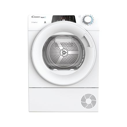 Candy | Dryer Machine | RO4 H7A1TEX-S | Energy efficiency class A+ | Front loading | 7 kg | LCD | Depth 46.5 cm | Wi-Fi | White
