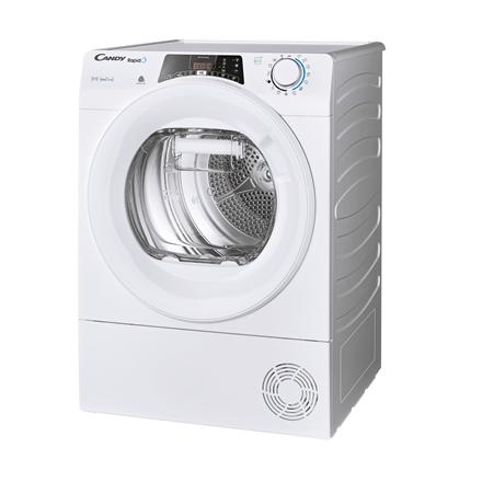 Candy | ROE H10A2TE-S | Dryer Machine | Energy efficiency class A++ | Front loading | 10 kg | Heat pump | Big Digit | Depth 58.5 cm | Wi-Fi | White