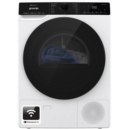 Gorenje Dryer Machine | DPNA83WIFI | Energy efficiency class A+++ | Front loading | 8 kg | LED | Depth 62.5 cm | Wi-Fi | White