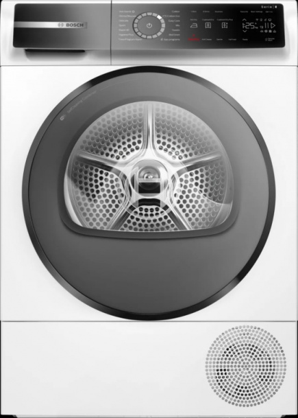 Bosch Seeria 8, 9 kg, sügavus 61.3 cm - Pesukuivati / WQB245ALSN