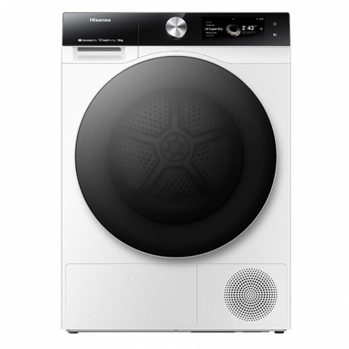 Hisense, 10 kg, sügavus 61 cm - Pesukuivati / DH7S107BW