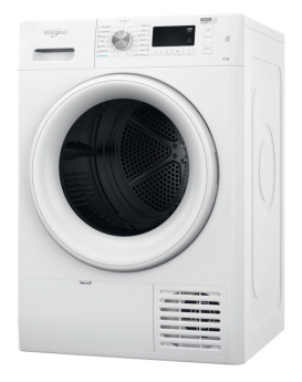 WHIRLPOOL Dryer FFT M11 82 EE R, 8 kg, A++, Depth 64,9 cm, Heat pump