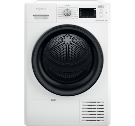 WHIRLPOOL Dryer FFT M22 9X2B EE, 9 kg, A++, Depth 65 cm, Heat pump