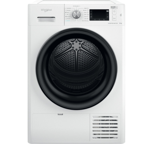 WHIRLPOOL Dryer FFT M22 9X2B EE, 9 kg, A++, Depth 65 cm, Heat pump