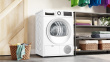 BOSCH Dryer WQG232ALSN, Energy class A++, 9kg, Depth 61.3 cm, Heat pump