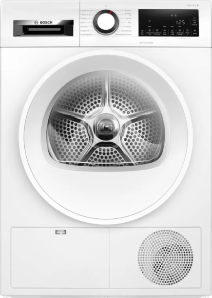 BOSCH Dryer WQG232ALSN, Energy class A++, 9kg, Depth 61.3 cm, Heat pump